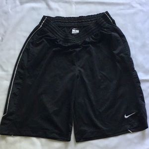 Black Nike shorts: Large